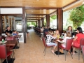 Covered summer terrace